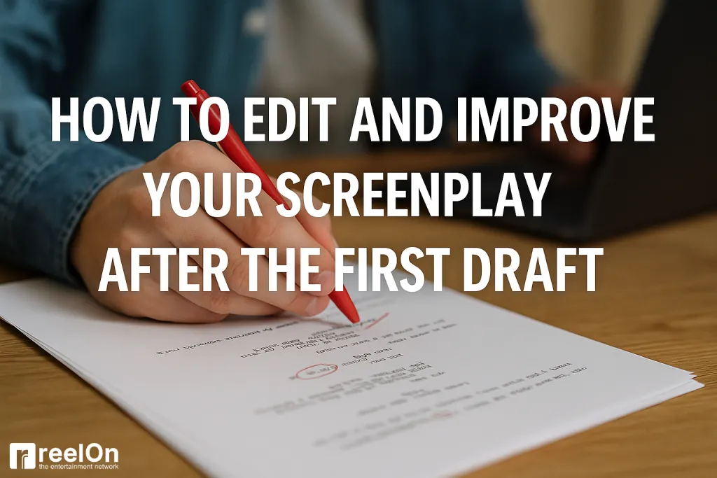 How to Edit and Improve Your Screenplay After the First Draft.webp